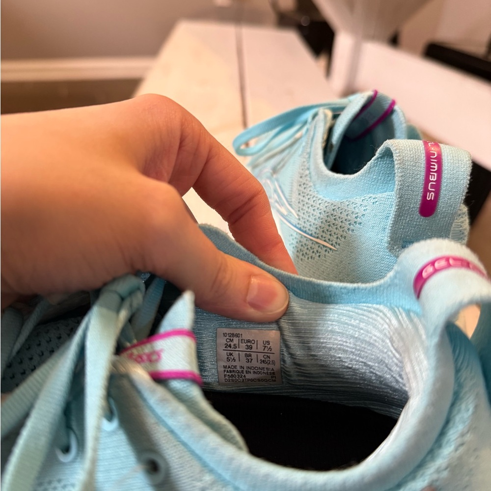 Asics Sky Blue Athletic Sneakers - Picture 9 of 12